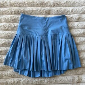 Marina Blue Pleated Women's Tennis Skirt from Gold Hinge